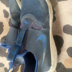 Nike Kids Blue Slip-On Shoes